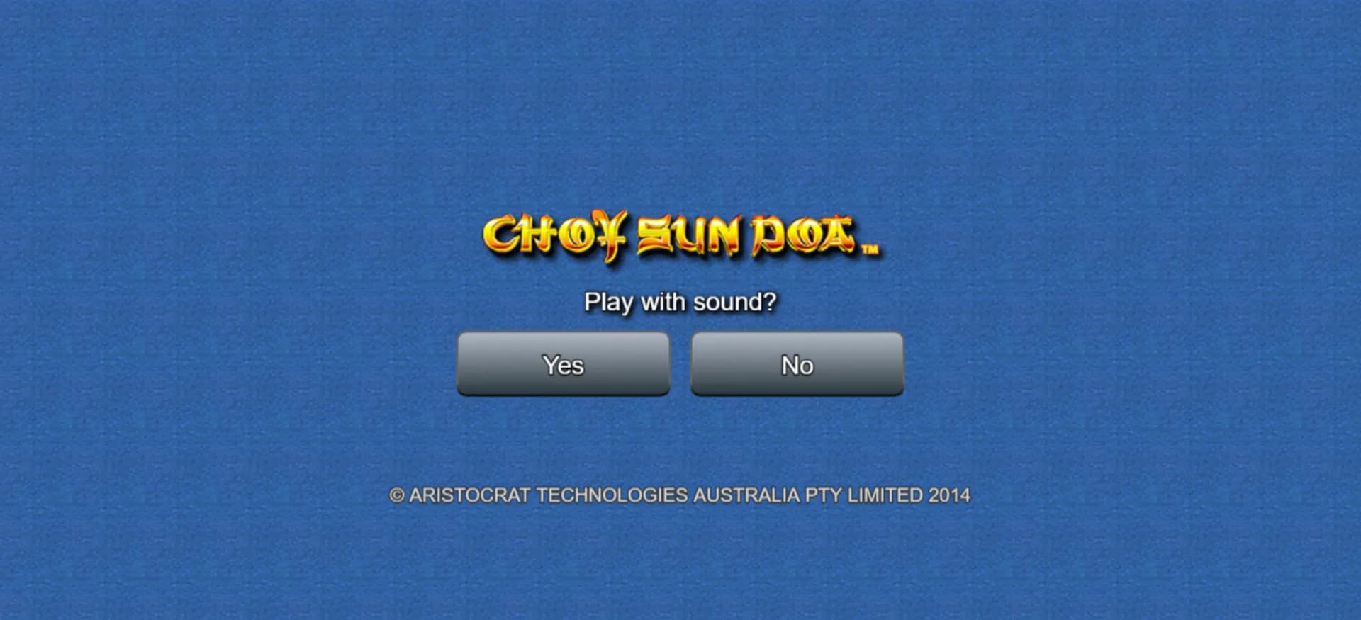 Choy Sun Doa - Aristocrat