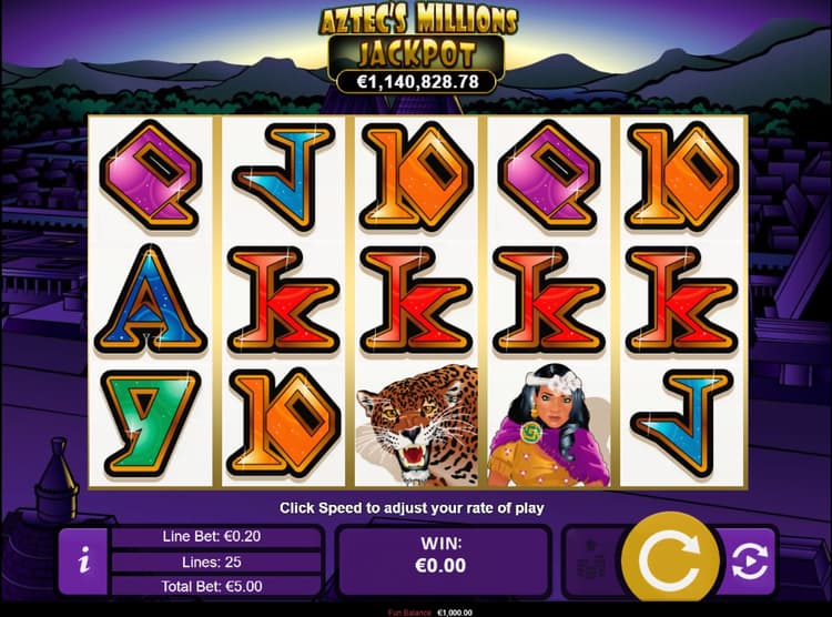 Aztec's Millions - Realtime Gaming RTG