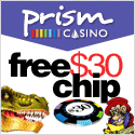 Prism Casino no deposit bonus