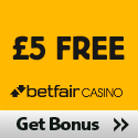Betfair Casino no deposit bonus