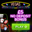 Vegas Mobile Casino no deposit bonus