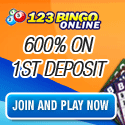 123Bingo Online no deposit bonus