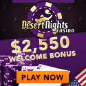 Desert Nights Casino no deposit bonus