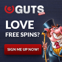 Guts Casino no deposit bonus