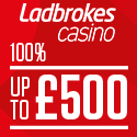 Ladbrokes Casino no deposit bonus