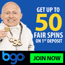 bgo Casino no deposit bonus