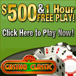 Casino Classic no deposit bonus