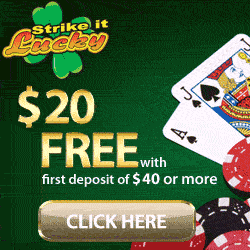 Strike It Lucky Casino no deposit bonus