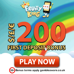 Fruity King Mobile Casino no deposit bonus