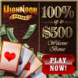 no deposit high noon casino bonus codes