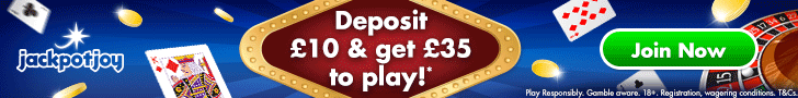 Jackpot Joy Casino no deposit bonus