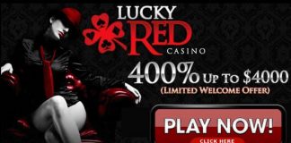luckyred casino limited offer