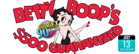 Betty Boop's $500 Guaranteed!