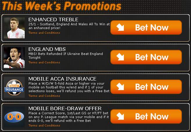 betway sports offers