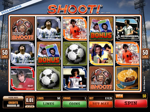 Shoot slot game 