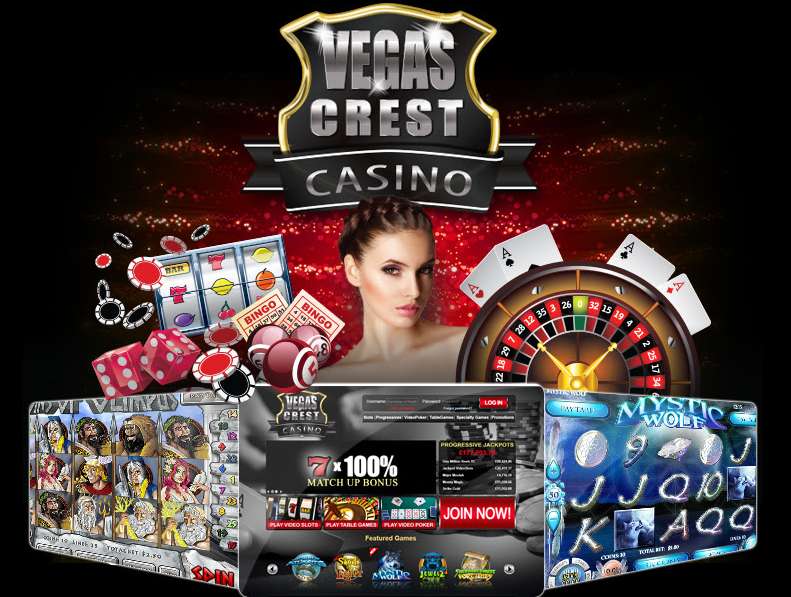 Exclusive 25 free no deposit bonus at Vegas Crest Casino No Deposit
