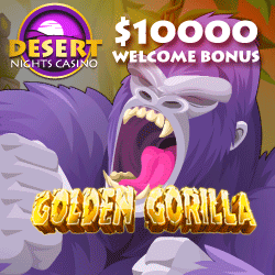 Desert Nights Golden Gorilla 250x250