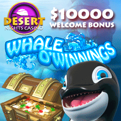 Desert Nights Whale O Winnings 250x250