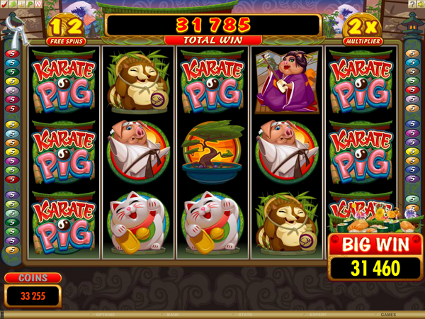 Karate Pig slot