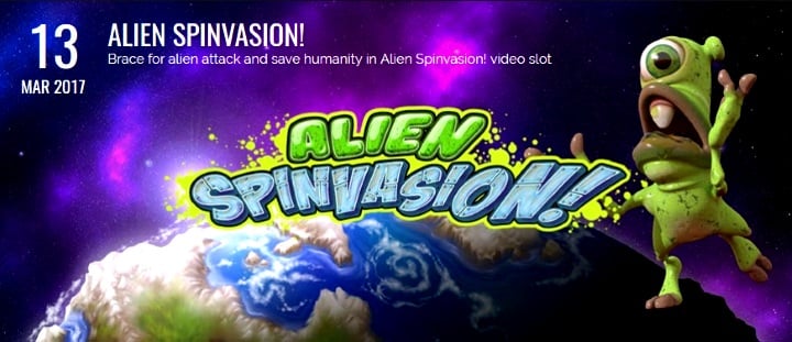 Alien Spinvasion slot