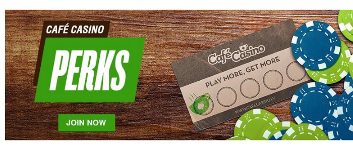 cafe casino perk points