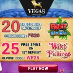 No deposit free spins